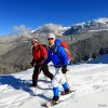 Snowshoeing in Transylvania