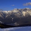 Sunrise over east side of Bucegi mountains