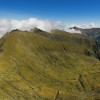 East side of Fagaras mountains main ridge