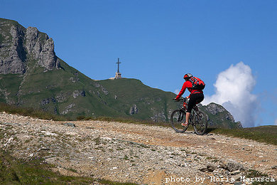 Mountainbiking in Bucegi gebirge