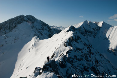 Muchia Dragusului in Muntii Fagaras