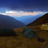 Camping in fagaras mountains