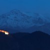 Bucegi mountains and Rasnov fortress