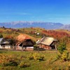 Simon village in Bucegi natural park