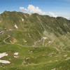 Transfagarasean highway in Fagaras mountains