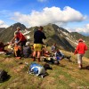 Hiking in Fagaras mountains Hiking in Fagaras mountains