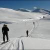 Ski touring in Bucegi mountains