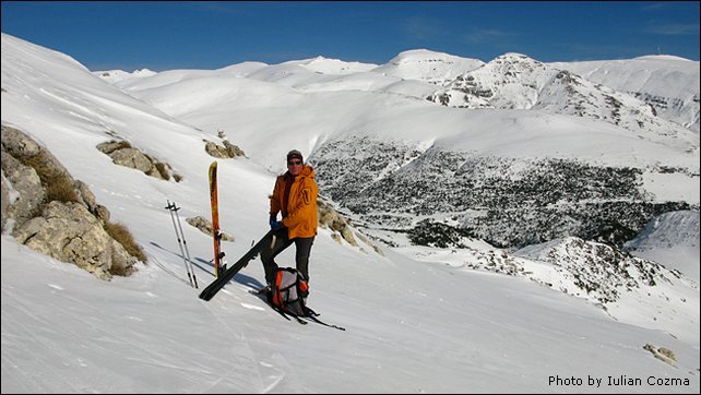 Sci alpinismo in Bucegi monti