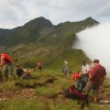 Siebenbürgen Alpen, Fagaras Kamm wanderung