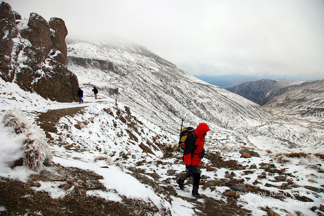 Bucegi mountains walk