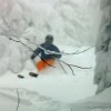Powder forest skiing in Poiana Brasov ski resort
