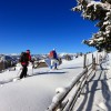 Snowshoeing in Transylvania