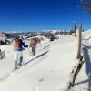 Snowshoeing in Transylvania