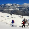 Snowshoeing in Transylvania