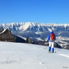 Snowshoeing in Transylvania
