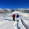 Snowshoeing in Transylvania