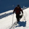 Ski touring in Ciucas mountains