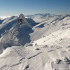 Ski touring in Ciucas mountains