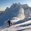 Ski touring in Ciucas mountains