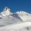 Ski touring in Ciucas mountains