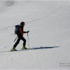 Powder skiing in Bucegi mountains
