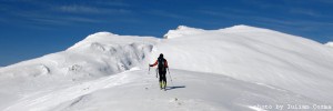 Ski tour in Bucegi mountains