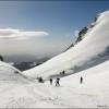 Ski touring in Bucegi mountains