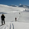 Ski touring in Bucegi mountains, February 2010