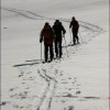 Ski touring in Bucegi mountains