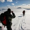 Ski touring in Bucegi mountains