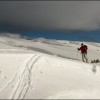 Ski touring in Bucegi mountains