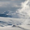 Ski touring in Bucegi mountains