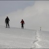 Ski touring in Bucegi mountains