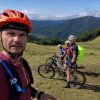 Mountain biking in the Transylvanian Alps, Romania